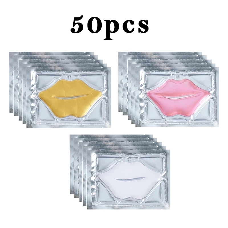 Skincare Finally Found You - 50pcs Collagen Lip Mask Moisturizing Firming