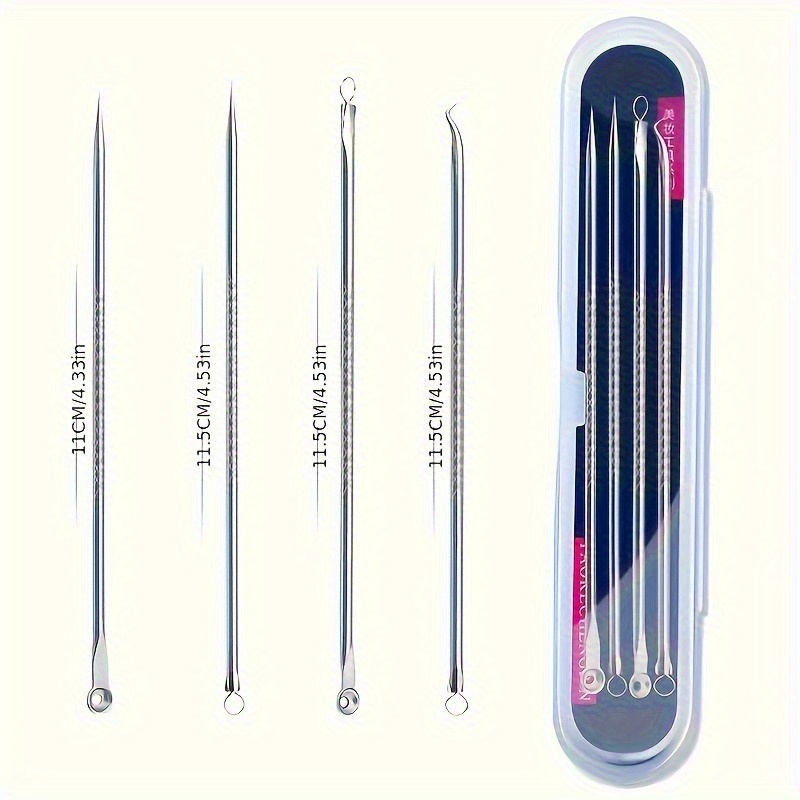 Blackhead Acne Needle Set 4-Pa - Skincare Finally Found You recension och pris