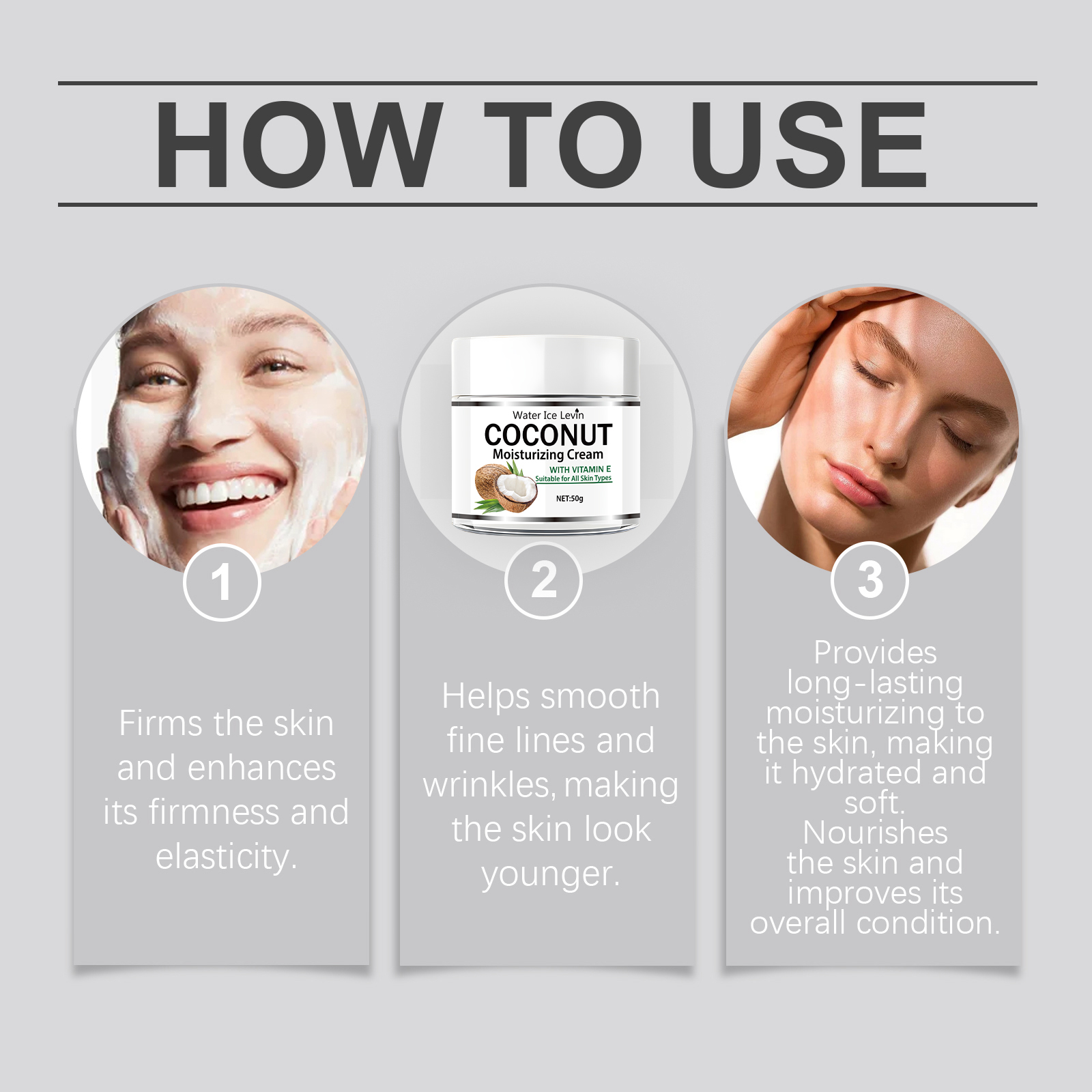 50g Coconut Oil Moisturizing C - Skincare Glowing recension och pris