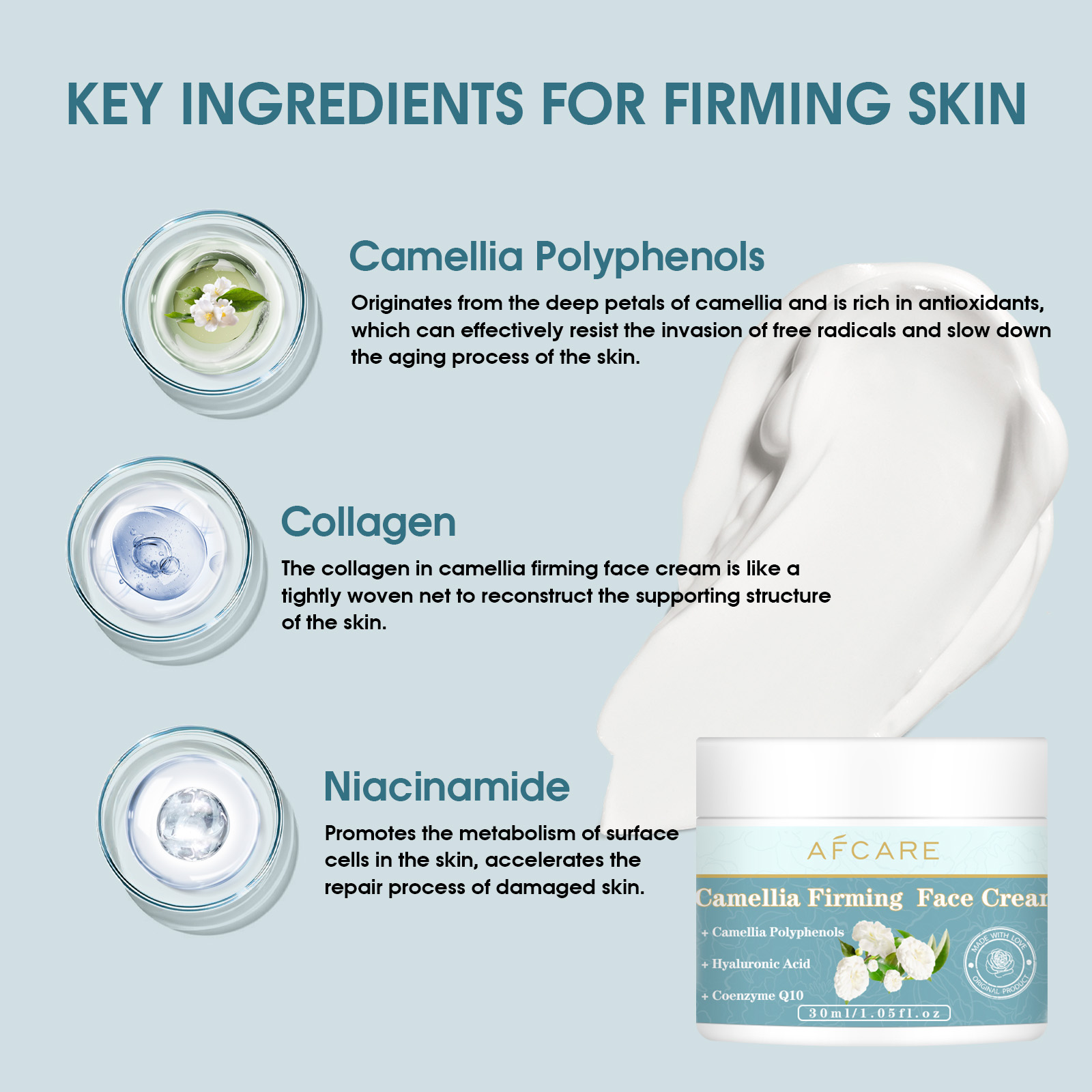 Camellia Firming Face Cream An - Coenzyme Q10 Cream recension och pris