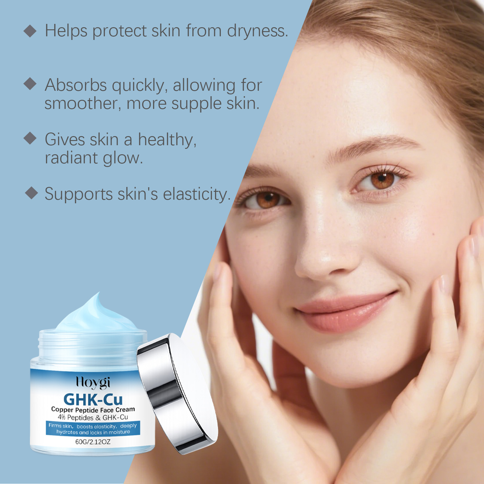 GHK-Cu Copper Peptide Skincare - Skincare Glowing recension och pris