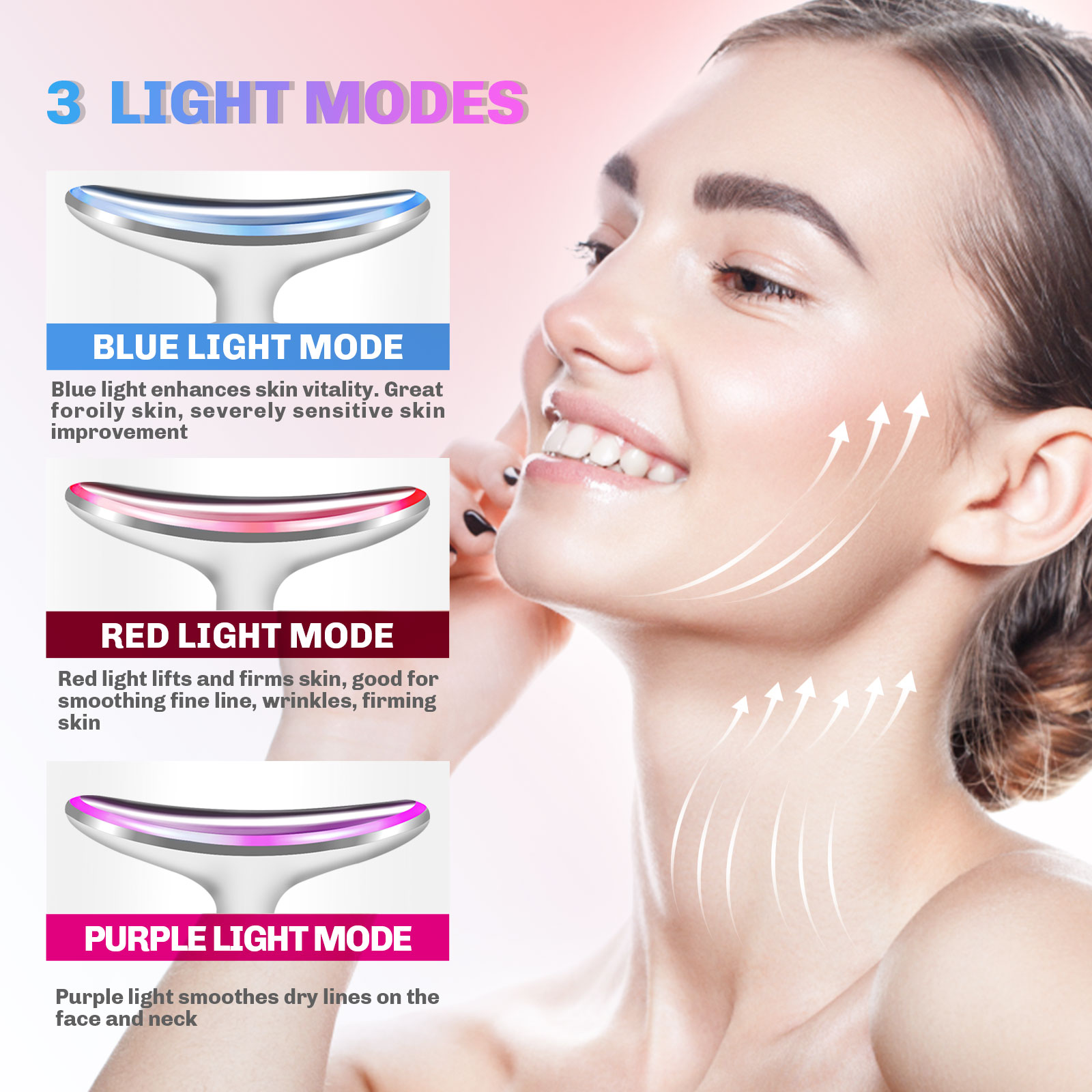 Microcurrent Neck Face Massage - Skincare Glowing recension och pris