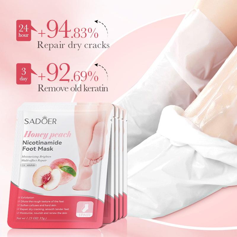 1 Pairs SADOER Fruits Foot Mas - Skincare Finally Found You recension och pris