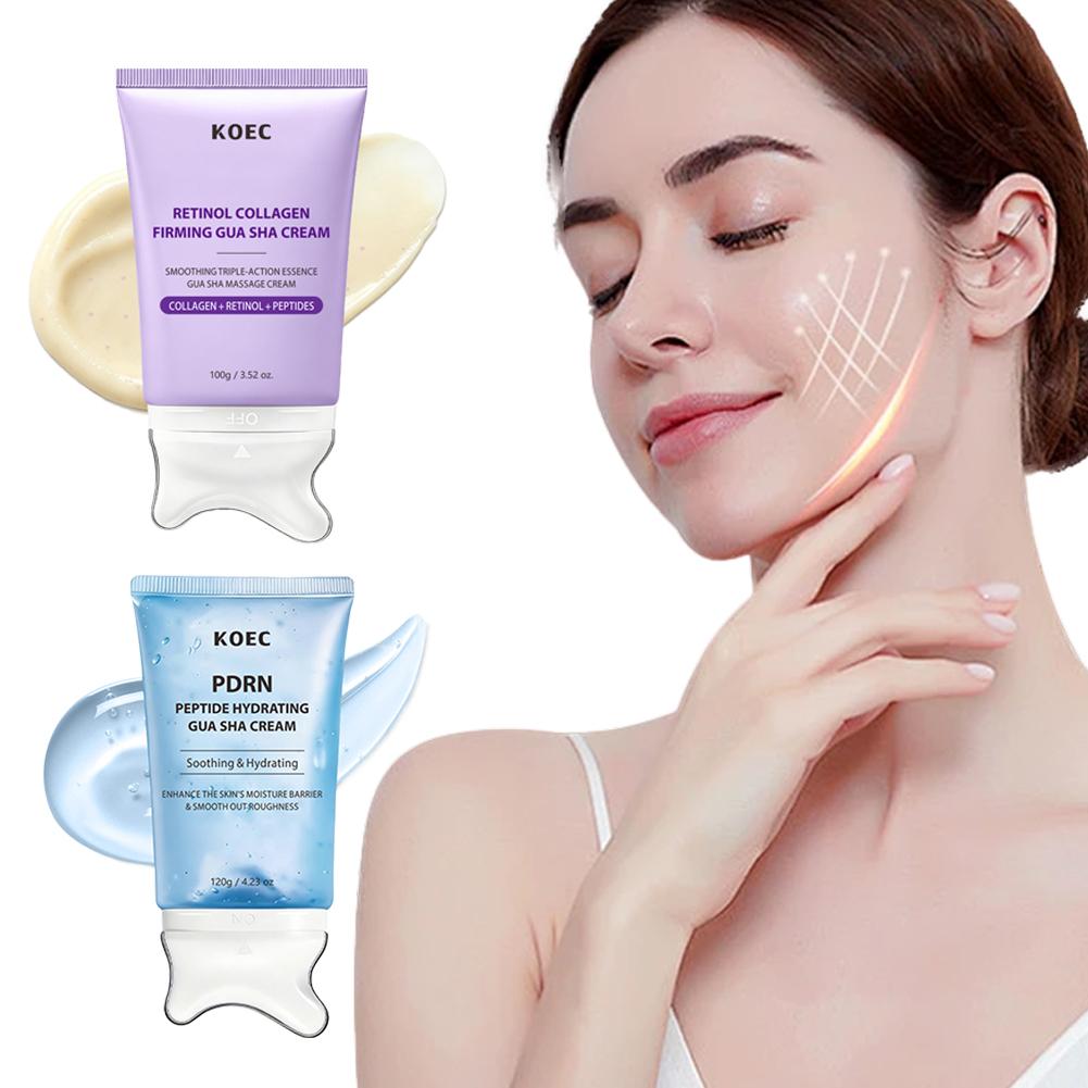KOEC Dual Types Gua Sha Massag - Coenzyme Q10 Cream recension och pris