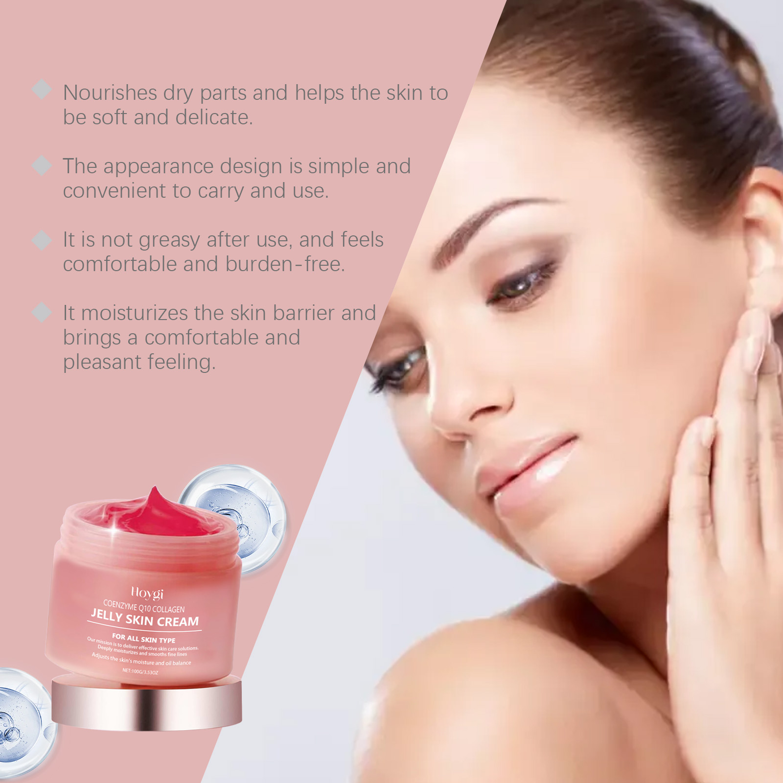 Collagen Jelly Cream Deeply Mo - Coenzyme Q10 Cream recension och pris